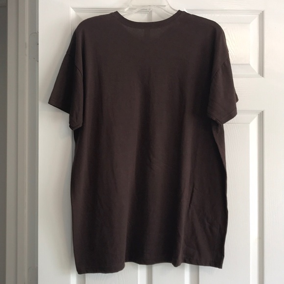 Brown with Turquoise and Bling T-Shirt - Picture 3 of 3